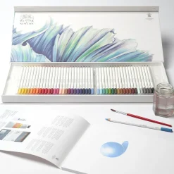 Winsor & Newton Zestaw kredek akwarelowych Watercolour Pencils - - 50 szt.