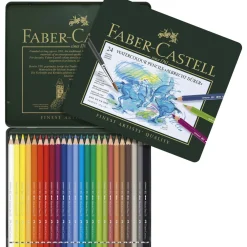 Faber-Castell Zestaw kredek akwarelowych w metalowej kasecie A. Dürer - - 24 kolory