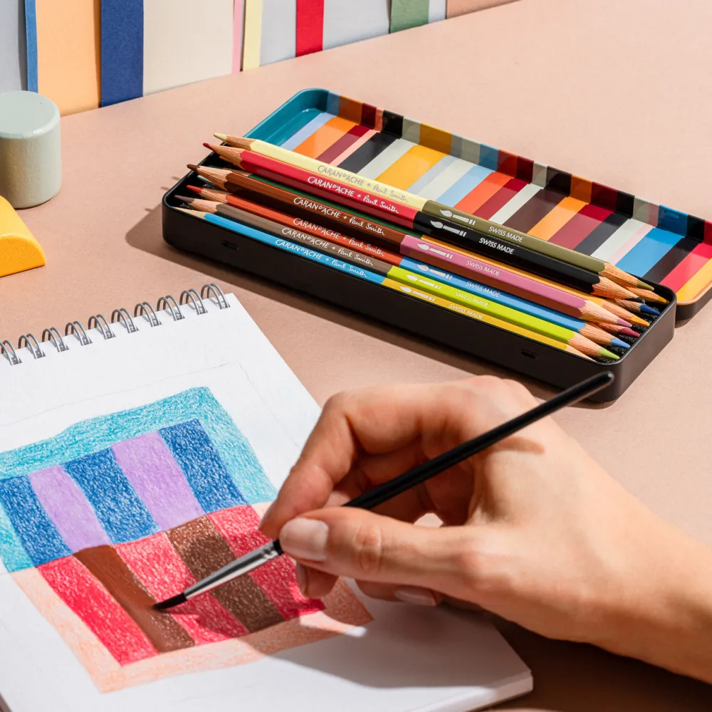 Caran d'Ache Zestaw kredek Bicolor Special Edition Paul Smith - - 12 szt.