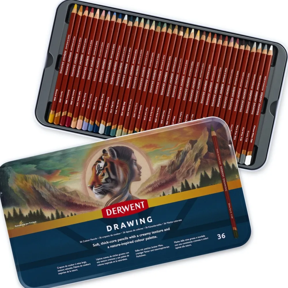 Derwent Zestaw kredek Drawing - - 36 szt. > Kredki