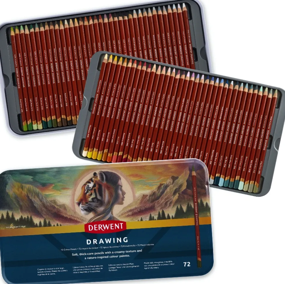 Derwent Zestaw kredek Drawing - - 72 szt.