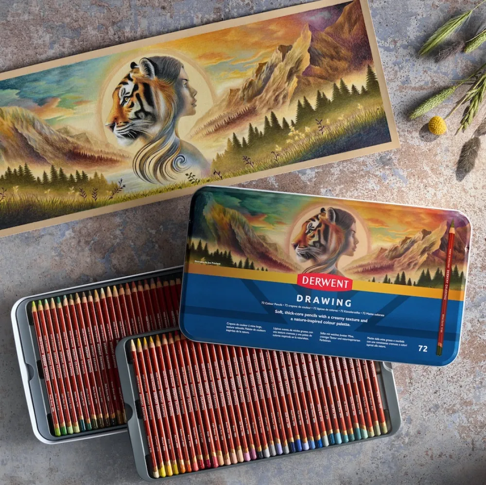 Derwent Zestaw kredek Drawing - - 72 szt.