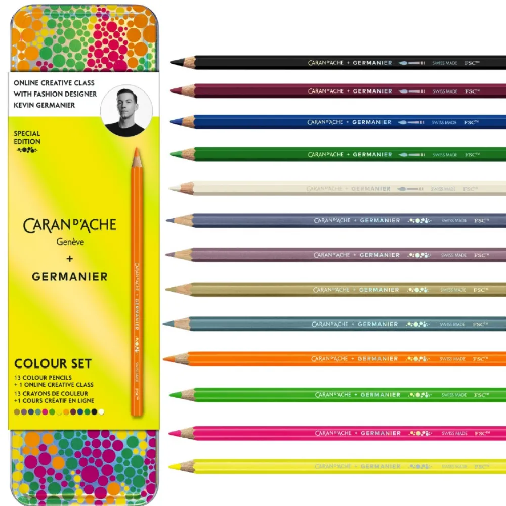 Caran d'Ache Zestaw kredek Limited Edition Germanier - - 13 szt. > Kredki