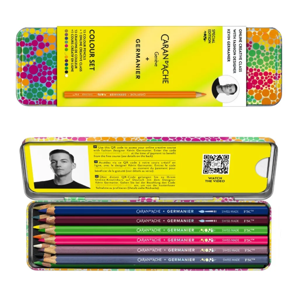 Caran d'Ache Zestaw kredek Limited Edition Germanier - - 13 szt. > Kredki