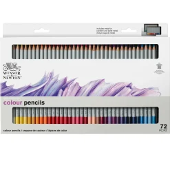 Winsor & Newton Zestaw kredek ołówkowych Colour Pencils - - 72 kolory
