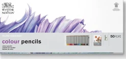 Winsor & Newton Zestaw kredek ołówkowych Colour Pencils - - 50 szt. ><noscript><img width=