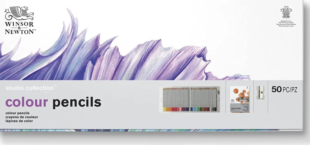 Winsor & Newton Zestaw kredek ołówkowych Colour Pencils - - 50 szt. > Kredki
