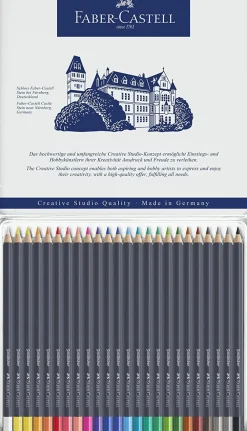 Faber-Castell Zestaw kredek ołówkowych Goldfaber - - 12 kolorów > Kredki