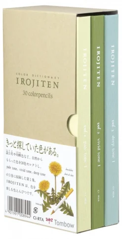 Tombow Zestaw kredek ołówkowych Irojiten, Rainforest - - 30 szt.