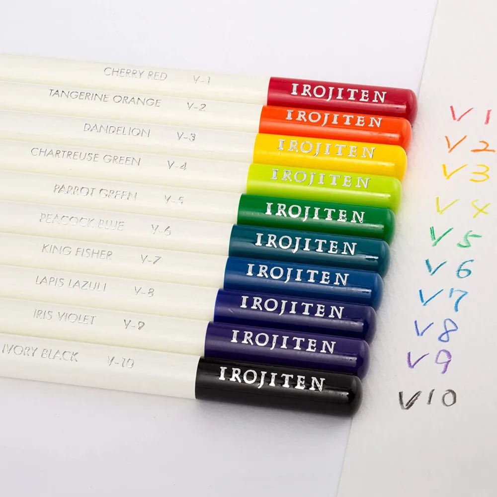 Tombow Zestaw kredek ołówkowych Irojiten, Rainforest - - 30 szt.