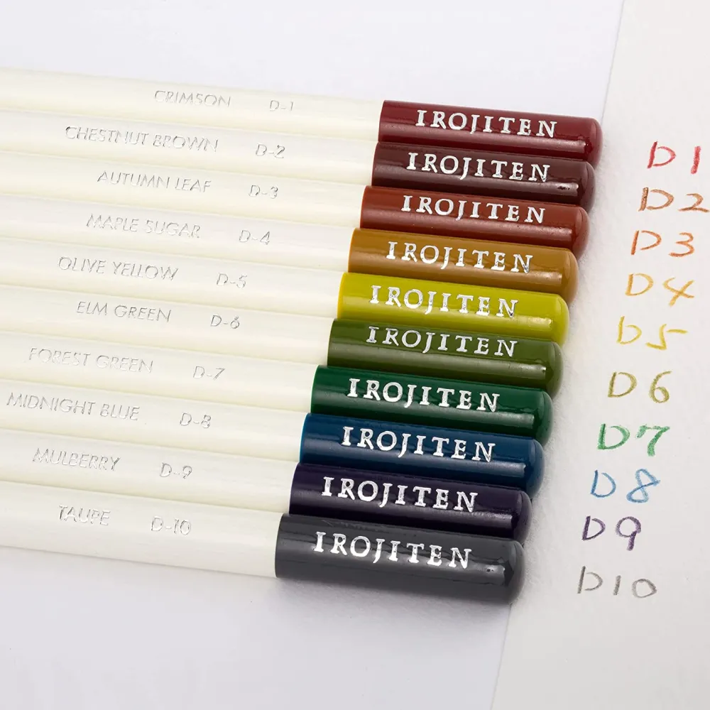 Tombow Zestaw kredek ołówkowych Irojiten, Rainforest - - 30 szt.