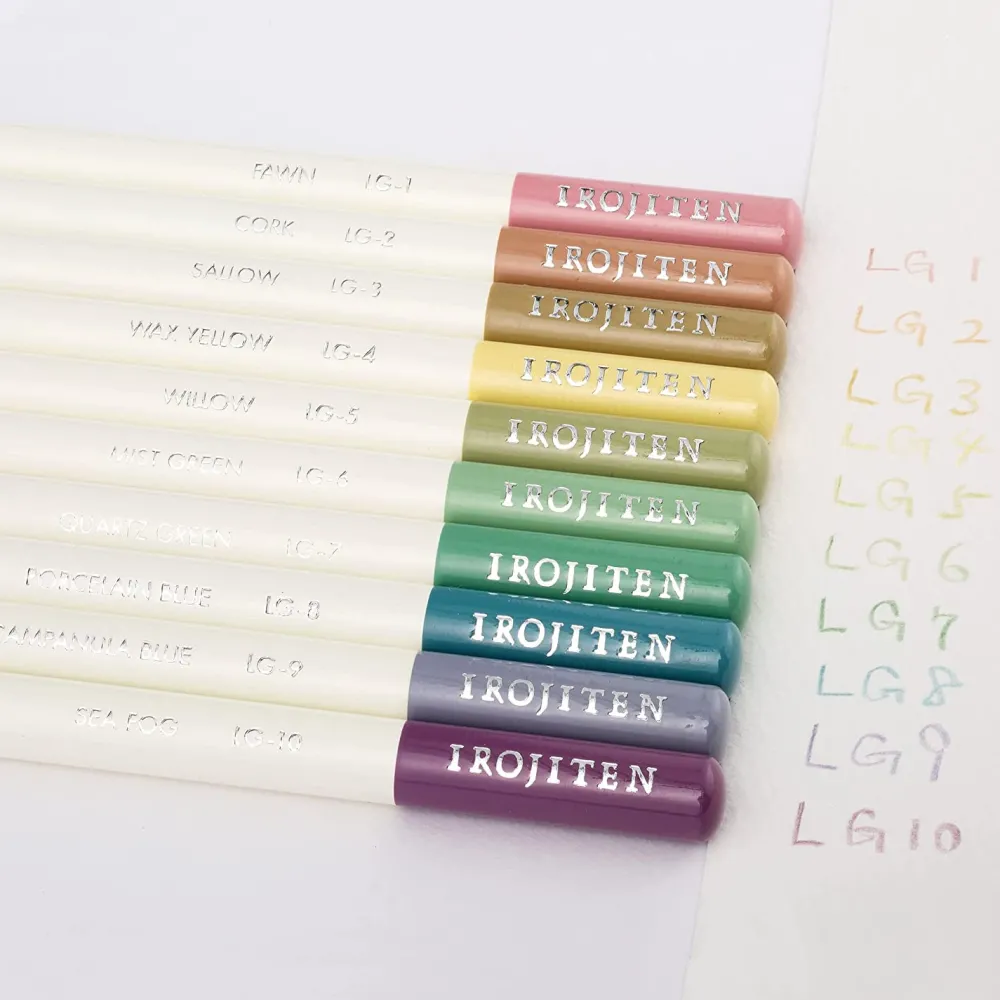 Tombow Zestaw kredek ołówkowych Irojiten, Woodlands - - 30 szt.