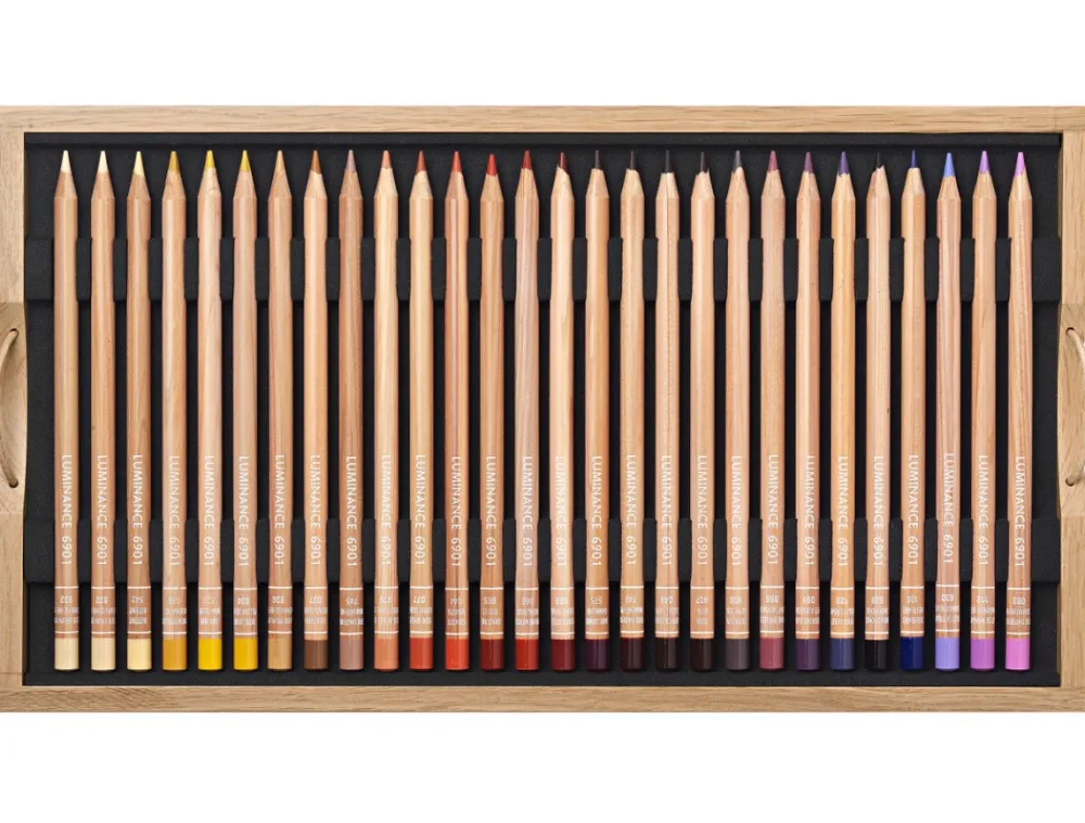 Caran d'Ache Zestaw kredek ołówkowych Luminance w kasecie - - 112 szt.