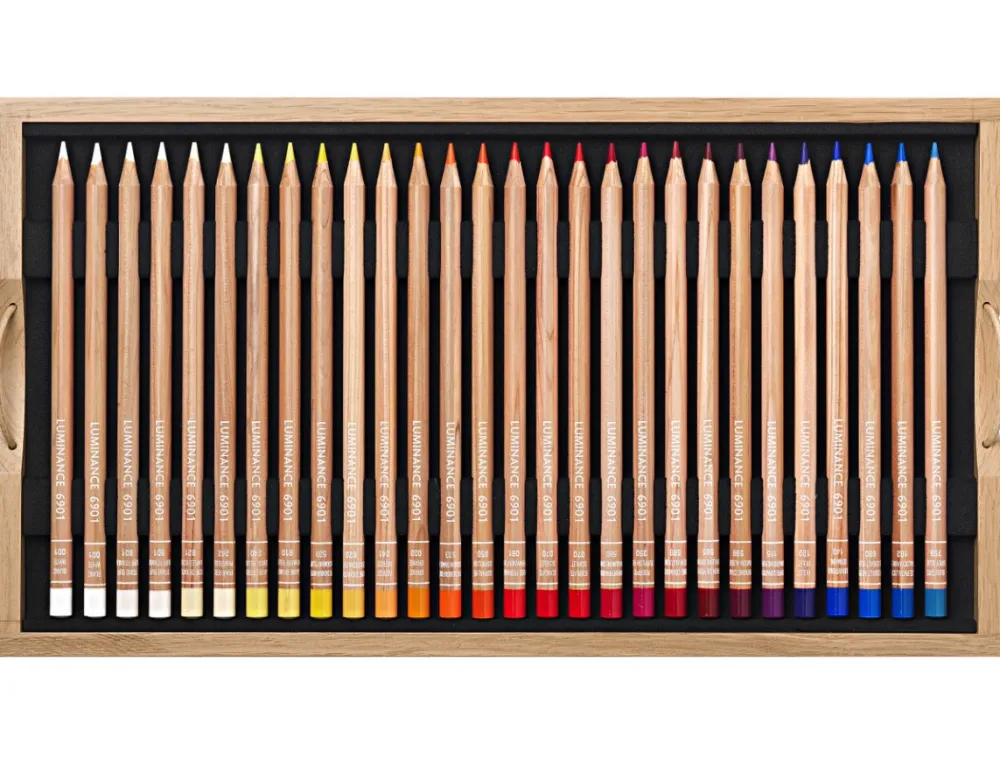 Caran d'Ache Zestaw kredek ołówkowych Luminance w kasecie - - 112 szt.