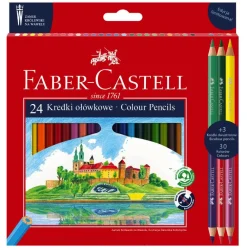 Faber-Castell Zestaw kredek ołówkowych Zamek na Wawelu - - 30 kolorów