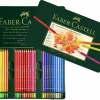 Faber-Castell Zestaw kredek Polychromos w kasecie metalowej - - 60 kolorów