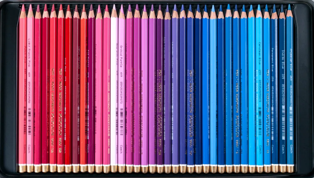 KOH-I-NOOR Zestaw kredek Polycolor w metalowej kasetce - - 144 kolory