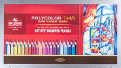 KOH-I-NOOR Zestaw kredek Polycolor w metalowej kasetce - - 144 kolory