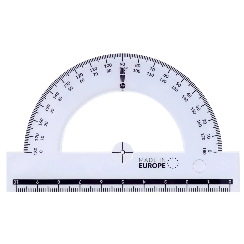 Dzieci MemoBe Zestaw kreślarski do geometrii Pratel - - 6 szt.