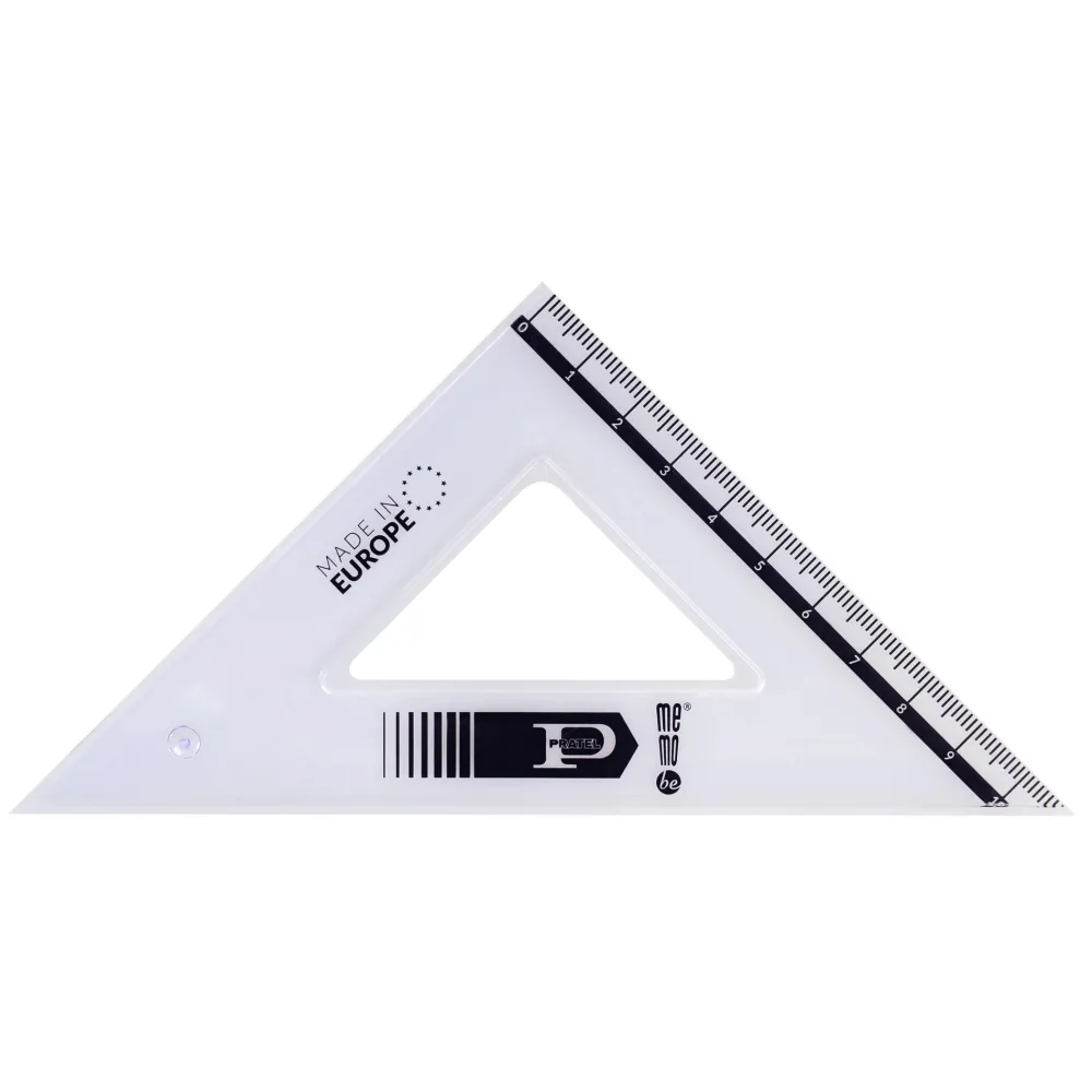 Dzieci MemoBe Zestaw kreślarski do geometrii Pratel - - 6 szt.