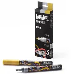 Liquitex Zestaw markerów akrylowy Accent - - 3 szt.
