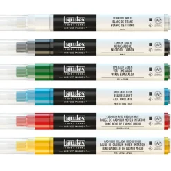 Liquitex Zestaw markerów akrylowych Classics - - 6 szt.