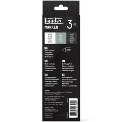 Liquitex Zestaw markerów akrylowych Monochrome - - 3 szt. ><noscript><img width=