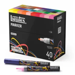 Liquitex Zestaw markerów akrylowych Radical - - 40 szt.