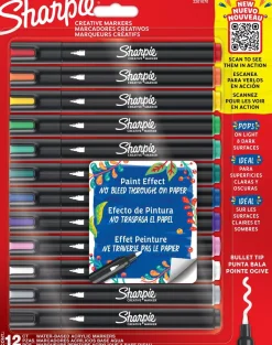 Sharpie Zestaw markerów akrylowych - - 2,5 mm, 12 szt.