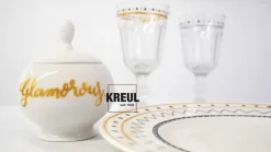 Kreul Zestaw markerów do porcelany i szkła Glamour - - 4 szt. > Farby Do Szkła|Farby I Pisaki Do Ceramiki