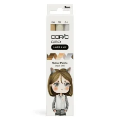 Copic Zestaw markerów dwustronnych Ciao - Mellow 3 szt. ><noscript><img width=