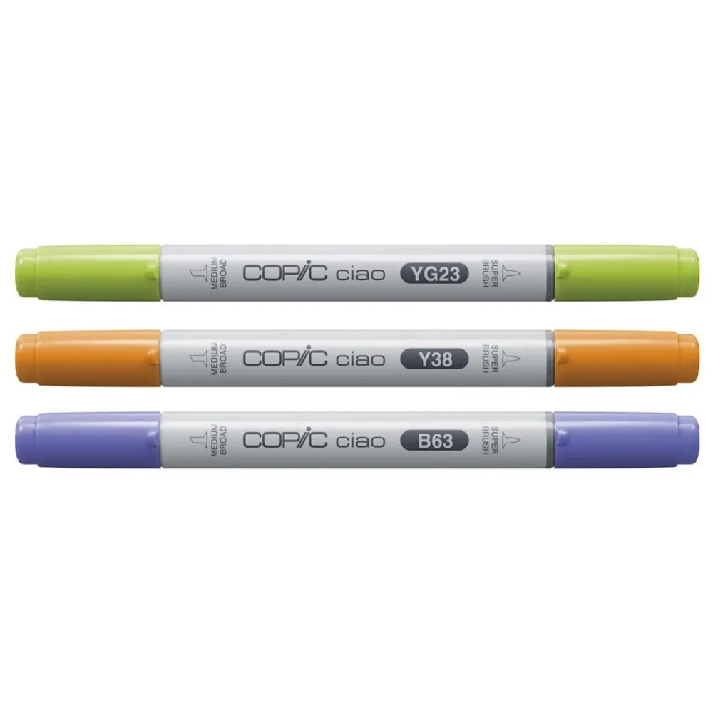 Copic Zestaw markerów dwustronnych Ciao - Botanic 3 szt.