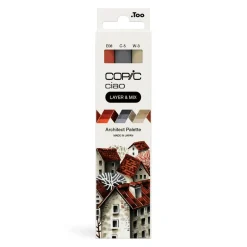 Copic Zestaw markerów dwustronnych Ciao - Architect 3 szt.
