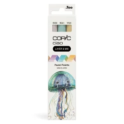 Copic Zestaw markerów dwustronnych Ciao - Pastel 3 szt. > Markery, Brushpeny I Pisaki
