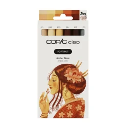 Copic Zestaw markerów dwustronnych Ciao - Portrait Amber Glow
