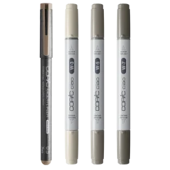 Copic Zestaw markerów dwustronnych Ciao Shade - Dark Warm Gray ><noscript><img width=