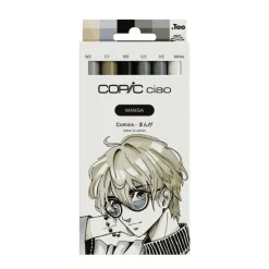 Copic Zestaw markerów dwustronnych Ciao - Manga Comics
