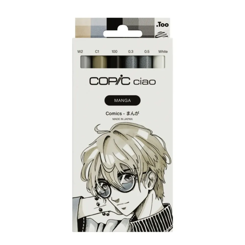 Copic Zestaw markerów dwustronnych Ciao - Manga Comics