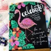 Uni Zestaw markerów kredowych do tablic Chalk - - Fluo, 4 kolory > Markery