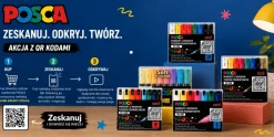 Uni Posca Zestaw markerów Posca PC-1MR - Uni - 8 kolorów