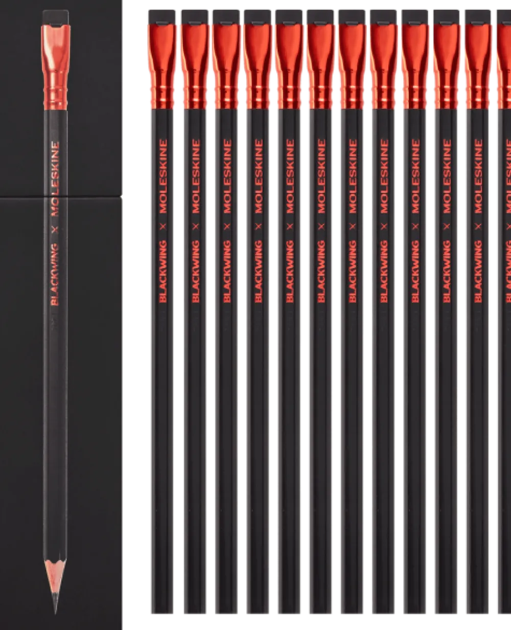 Moleskine Zestaw miękkich ołówków - x Blackwing - 12 szt.