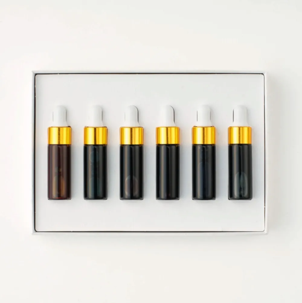 Tom's Studio Zestaw mini atramentów Botanical - - 6 x 5 ml > Atramenty