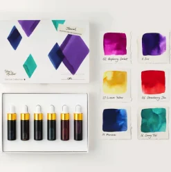 Tom's Studio Zestaw mini atramentów Jewel - - 6 x 5 ml ><noscript><img width=