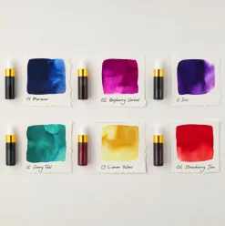 Tom's Studio Zestaw mini atramentów Jewel - - 6 x 5 ml ><noscript><img width=