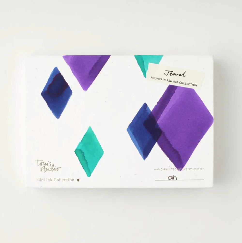 Tom's Studio Zestaw mini atramentów Jewel - - 6 x 5 ml > Atramenty