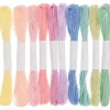 Rico Design Zestaw mulin Multicolor Ice Cream - - 8 m x 10 szt.