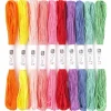 dpCraft Zestaw mulin Rainbow - - 10 kolorów > Włóczki I Muliny