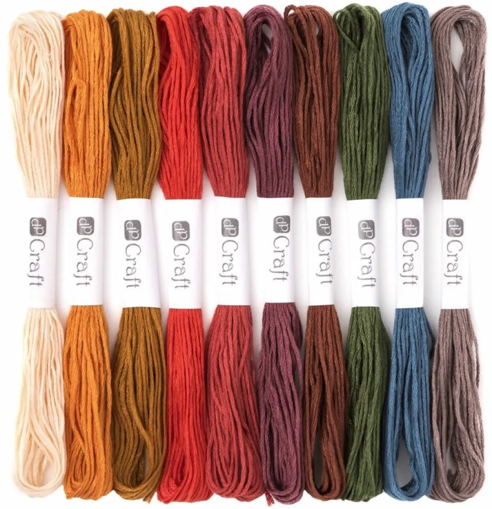 dpCraft Zestaw mulin Vintage - - 10 kolorów