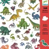 Djeco Zestaw naklejek Dinozaury - - 160 szt.