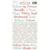 Mintay by Karola Zestaw naklejek papierowych 15,2 x 20,3 cm - Mintay - Merry & Joy > Papiery Do Scrapbookingu
